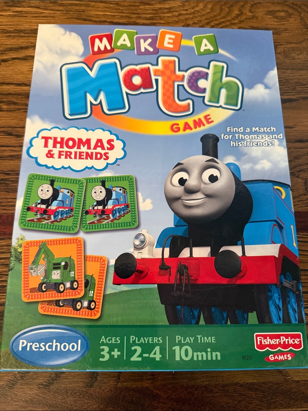 Fisher-Price Thomas & Friends Make a Match Game - Blue